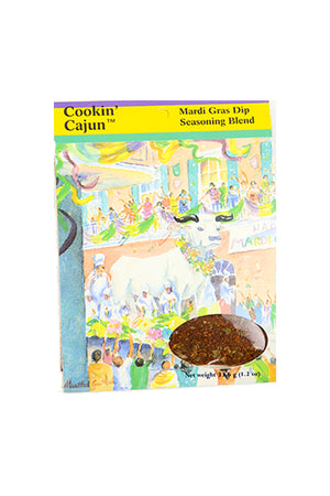 Cooking Cajun: Mardi Gras Dip Seasoning Blend