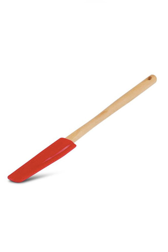 Silicone Skinny Spatula with Wooden Handle