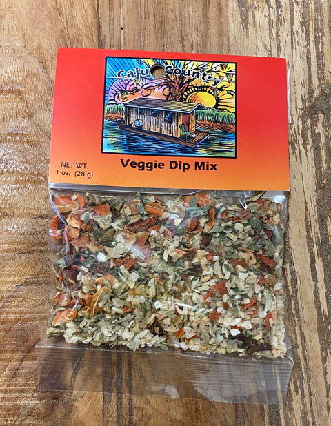 Cajun Country Veggie Dip Mix