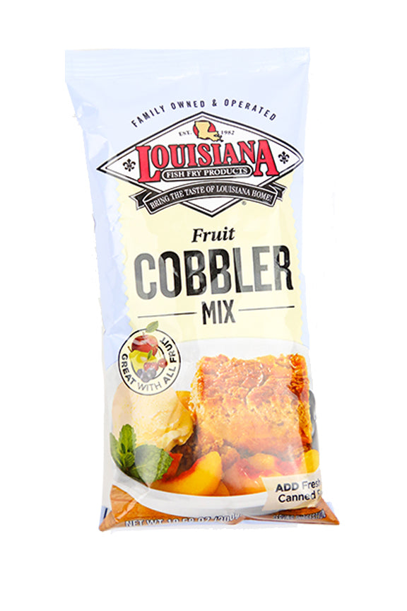 Louisiana Fish Fry Cobbler Mix (12x10.58Oz), Baking Essentials