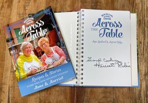 Across the Table Cookbook by Anne Leonhard & Harriet Robin