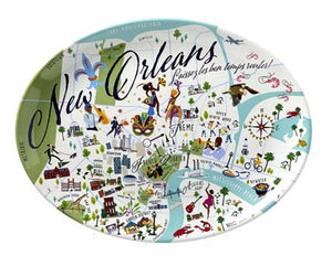 New Orleans Platter - 16" Platter