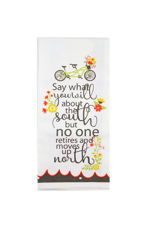 Say What You Want Tea Towel